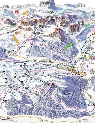 Skigebiet Alta Badia