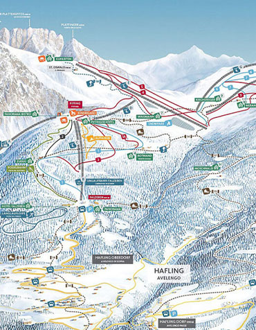 Skigebiet Meran 2000