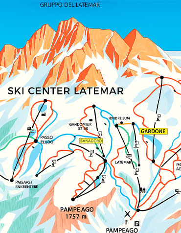Skigebiet Obereggen