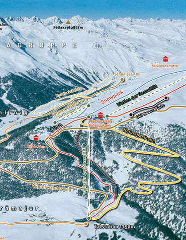 Skigebiet Watles